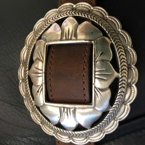 Brighton western belt with outstanding conchos